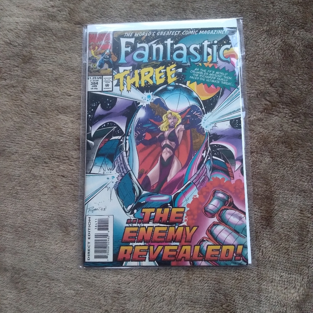 Fantastic Three Comic Book #384